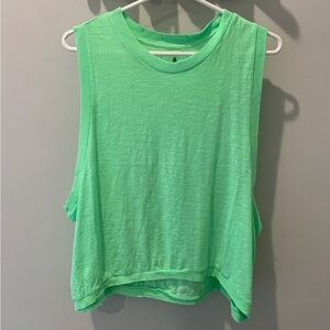 Free People FP Movement Love Muscle Tank Top in Green